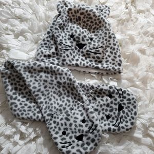 Gap fleece winter Hat and Scarf set